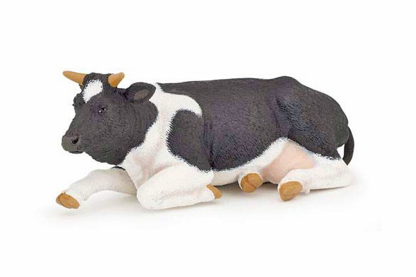 black and white cow stuffed animal