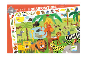 Jungle 35 Piece Observation Puzzle by DJECO Toys