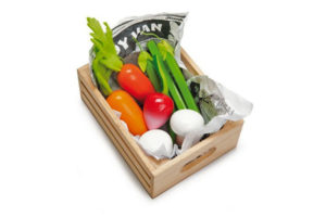 Harvest Vegetables in a Crate