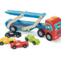 Race Car Transporter Set -  Cars UnLoaded